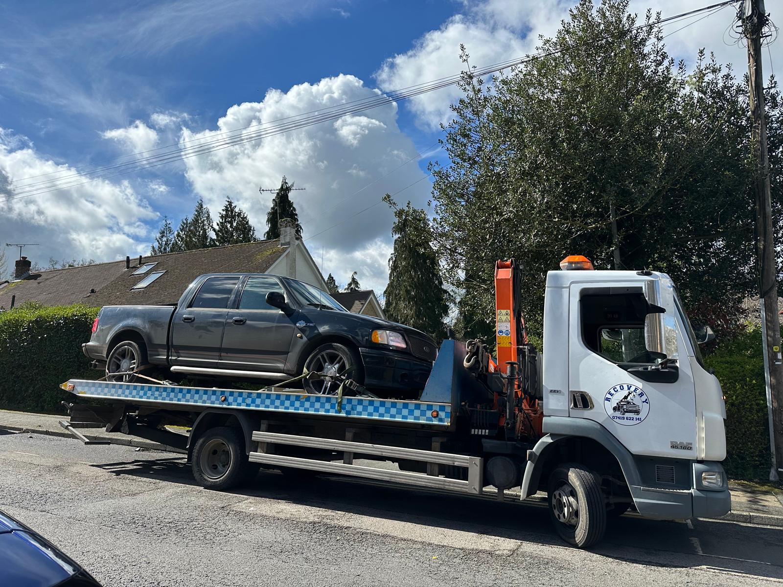 Roadside recovery of 4×4 Roadside recovery of 4x4